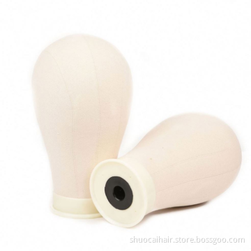 Canvas Block Head Display Styling Training Mannequin Head Mannequin Manikin Head Wig Stand Free Get T Needle Holder
